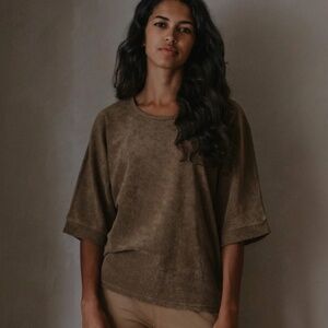The Simple Folk oversized Terry Top Women’s size 0